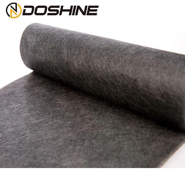 Fieltro superficial de fibra de carbono de proceso húmedo